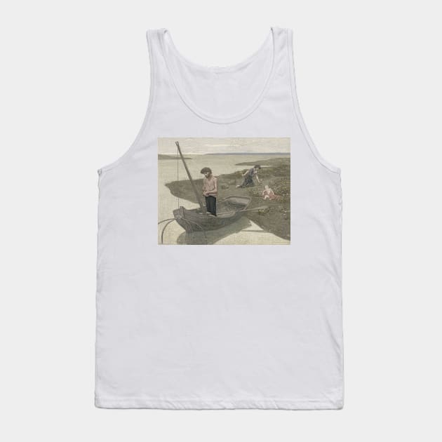The Poor Fisherman by Pierre Puvis de Chavannes Tank Top by Classic Art Stall